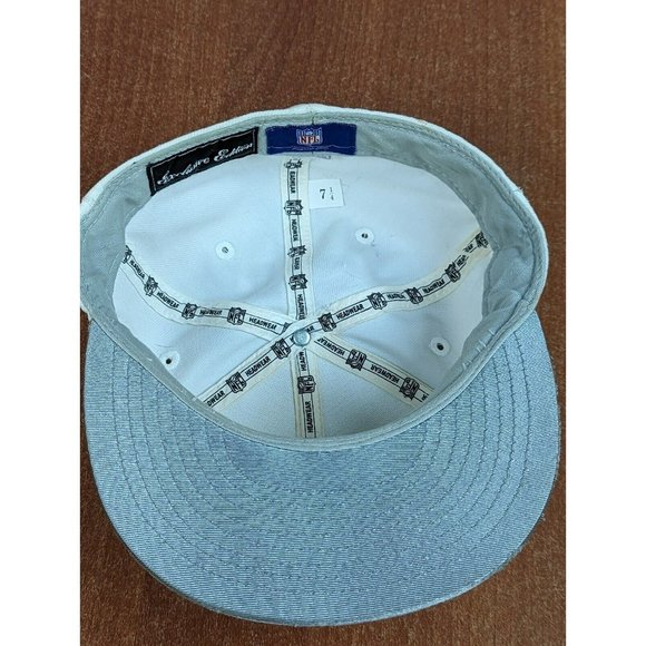 REEBOK NFL FITTED SIZE 7 1/4 OAKLAND LA RAIDERS HAT Exclusive Edition - Picture 5 of 6